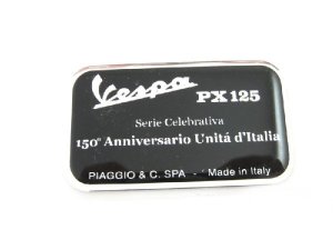 Aufkleber 150 anniversario unita dItalia PIAGGIO Vespa PX125