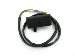 Blinkerschalter fr Vespa 3 Kabel, schwarz Vespa P80-150X, PX80-200E, Lusso 1, P200E