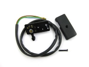 Blinkerschalter fr Vespa 3 Kabel, schwarz Vespa P80-150X, PX80-200E, Lusso 1, P200E