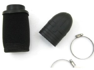 Ansaugbalg mit Luftfilter 47mm remote schwarz Lambretta