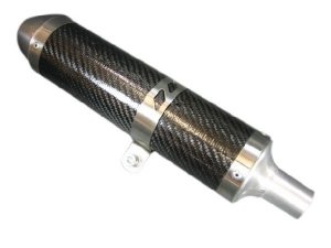 Schalldmpfer 26mm Carbon oval