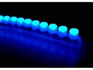 Silikonstring STR8 LED, blau, 25cm