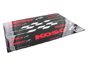 Aufkleberset KOSO, 21x29cm, schwarz