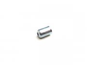 Abschlußhülse für Seilzughülle, L 10mm, Ø 6mm