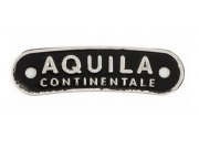 Emblem Aquila Continentale, Sitzbank/Schwingsattel Aluminium