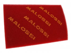 Luftfiltereinsatz MALOSSI Double Red Sponge, Universell L 210mm, B 297mm