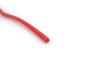 Fahrzeugleitung Kabel 1,5qmm rot Meterware (1m)
