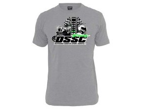 T-Shirt DSSC, grau, Gre XXL