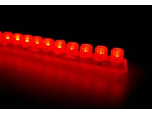 Silikonstring STR8 LED, rot, 12cm